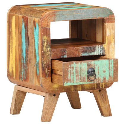 Bedside Cabinet 30x30x41 cm Solid Reclaimed Wood