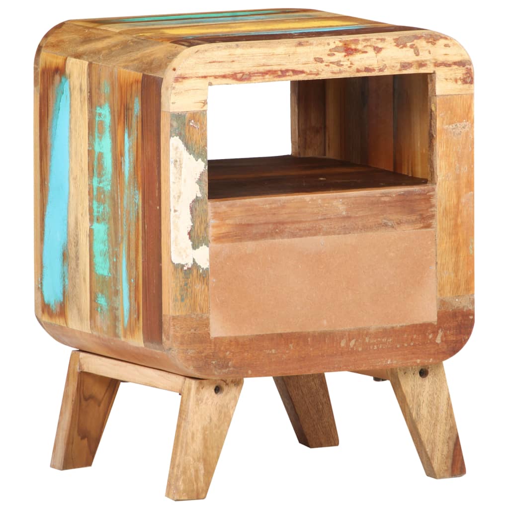 Bedside Cabinet 30x30x41 cm Solid Reclaimed Wood