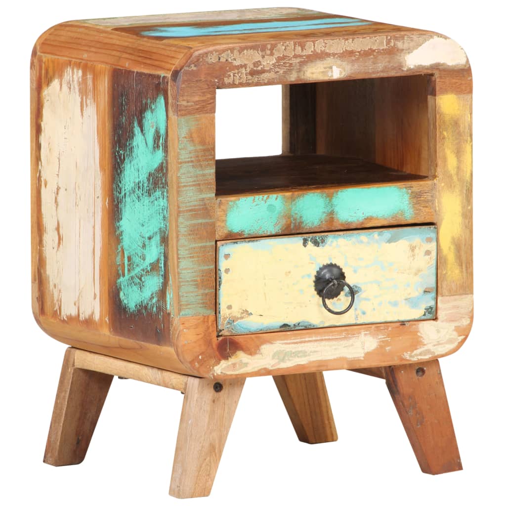 Bedside Cabinet 30x30x41 cm Solid Reclaimed Wood