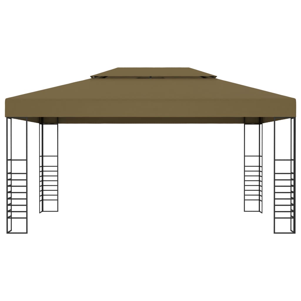 Gazebo 3x4 m Taupe 180 g/m²