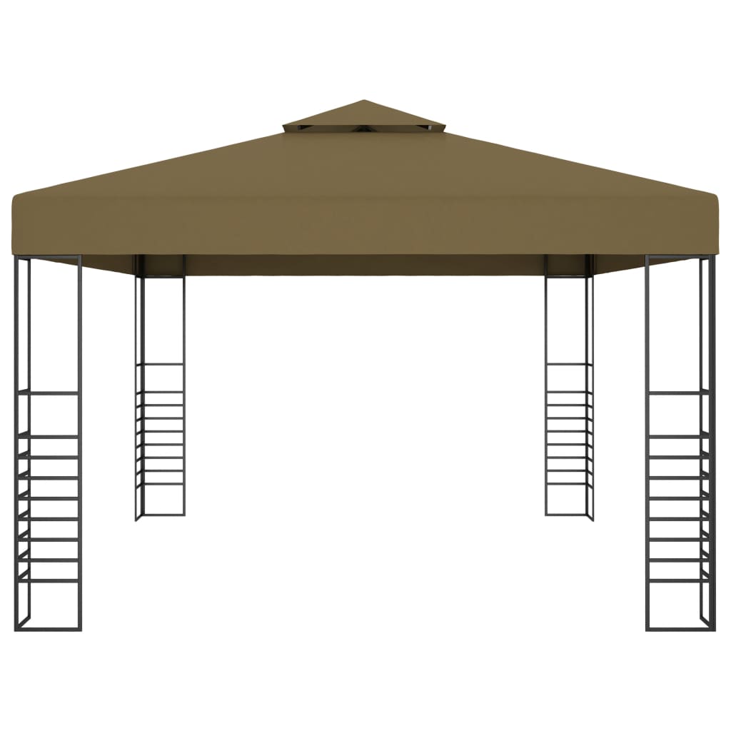 Gazebo 3x4 m Taupe 180 g/m²