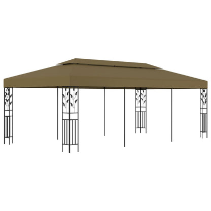 Gazebo 6x3 m Taupe 180 g/m²