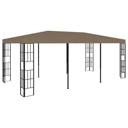 Gazebo 6x3 m Taupe