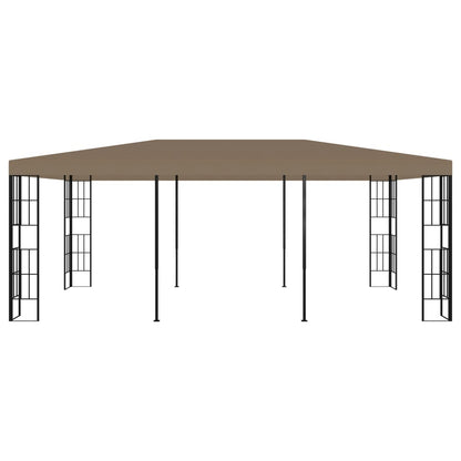 Gazebo 6x3 m Taupe