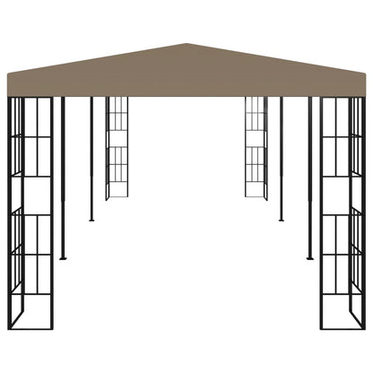 Gazebo 6x3 m Taupe