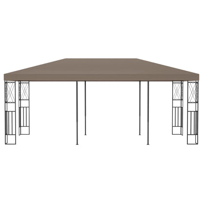 Gazebo 6x3 m Taupe Fabric