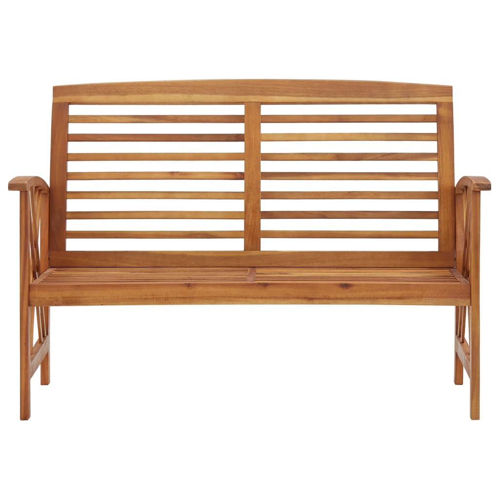 Garden Bench 119 cm Solid Acacia Wood