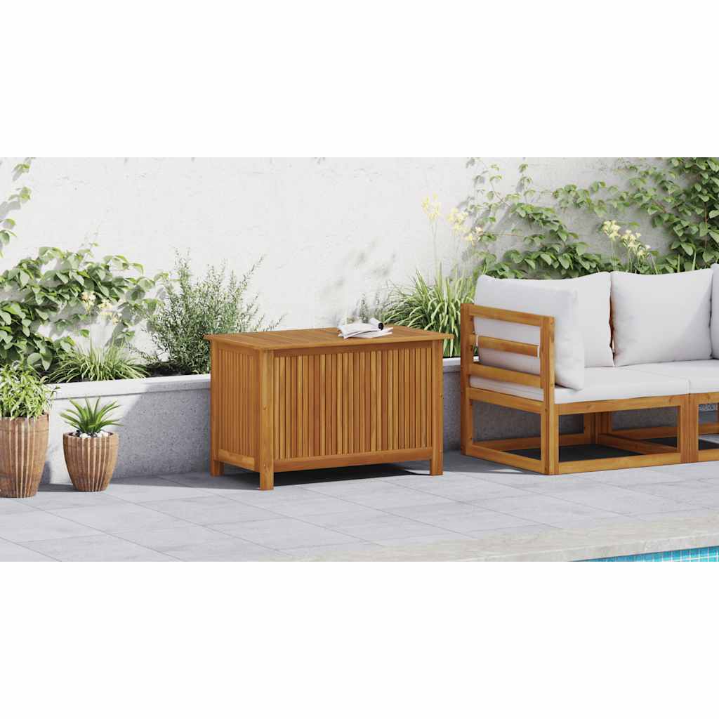 Garden Storage Box 90x50x58 cm Solid Acacia Wood