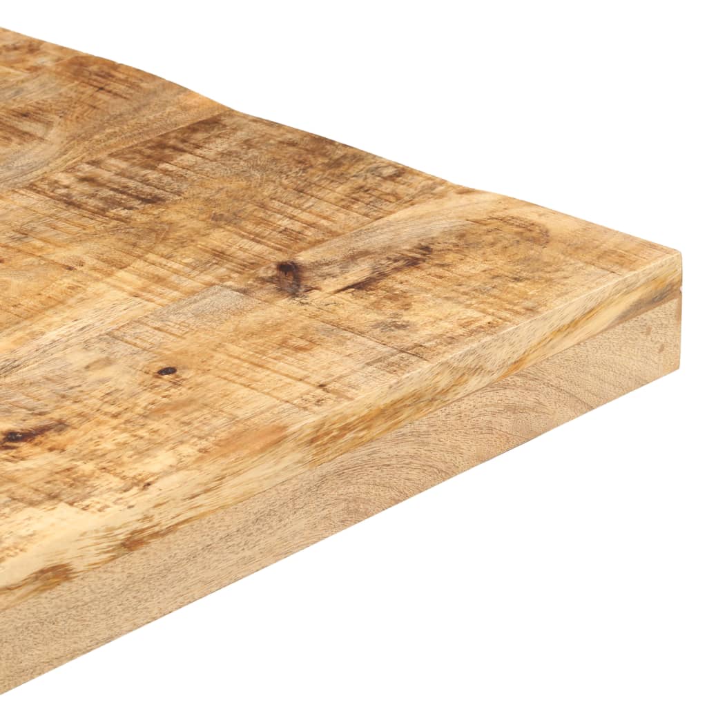 Bistro Table Square 60x60x75 cm Rough Mango Wood