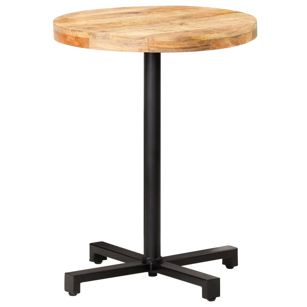 Bistro Table Round Ø60x75 cm Rough Mango Wood