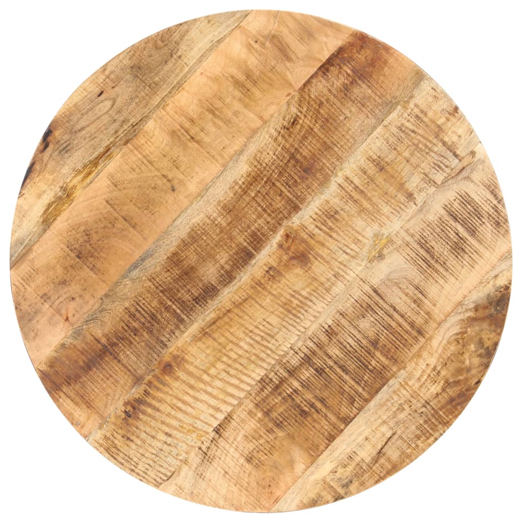 Bistro Table Round Ø80x75 cm Rough Mango Wood