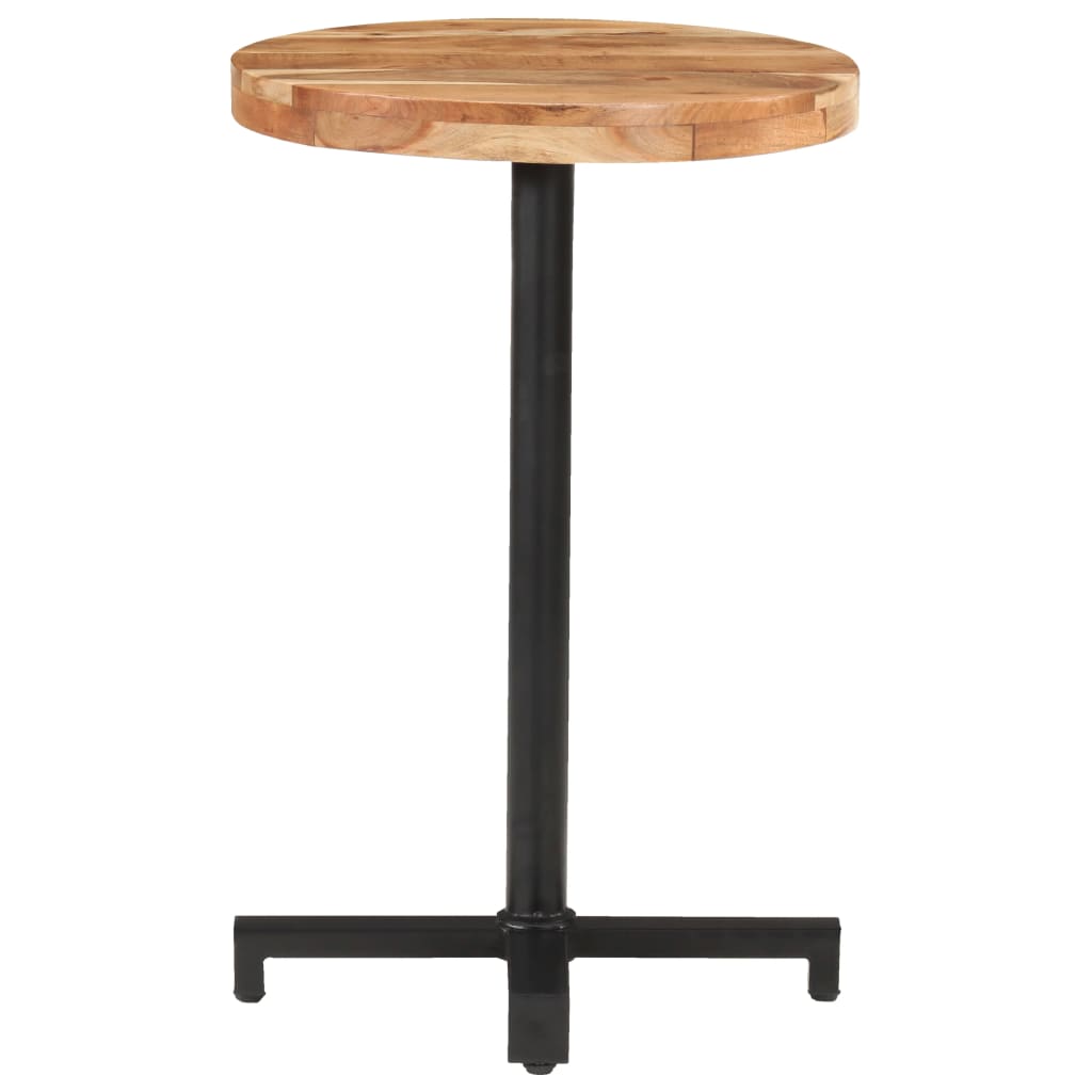 Bistro Table Round Ø50x75 cm Solid Acacia Wood