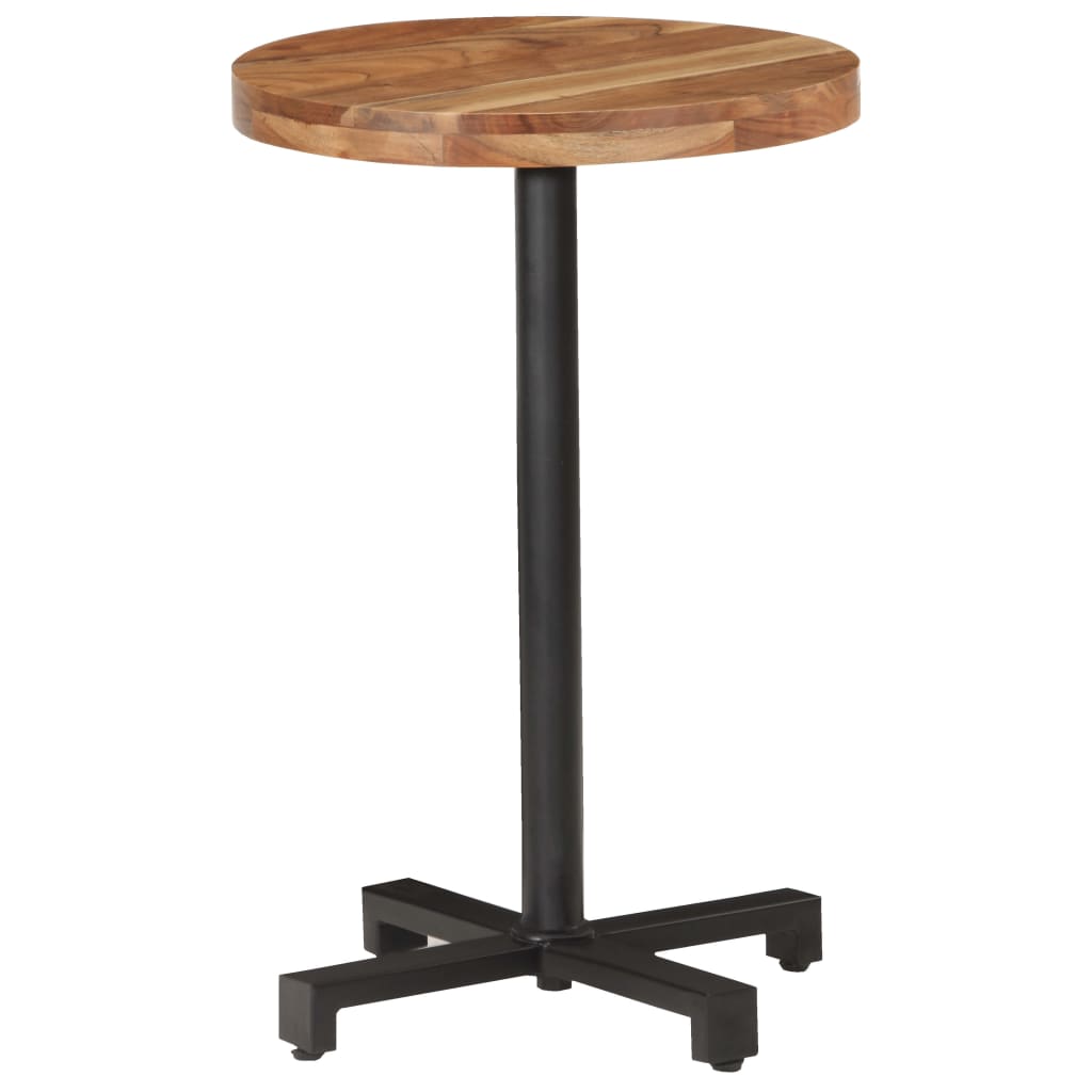 Bistro Table Round Ø50x75 cm Solid Acacia Wood