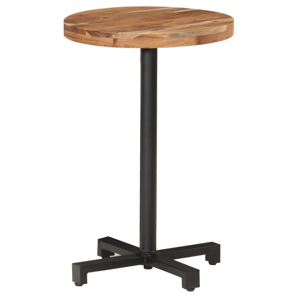 Bistro Table Round Ø50x75 cm Solid Acacia Wood