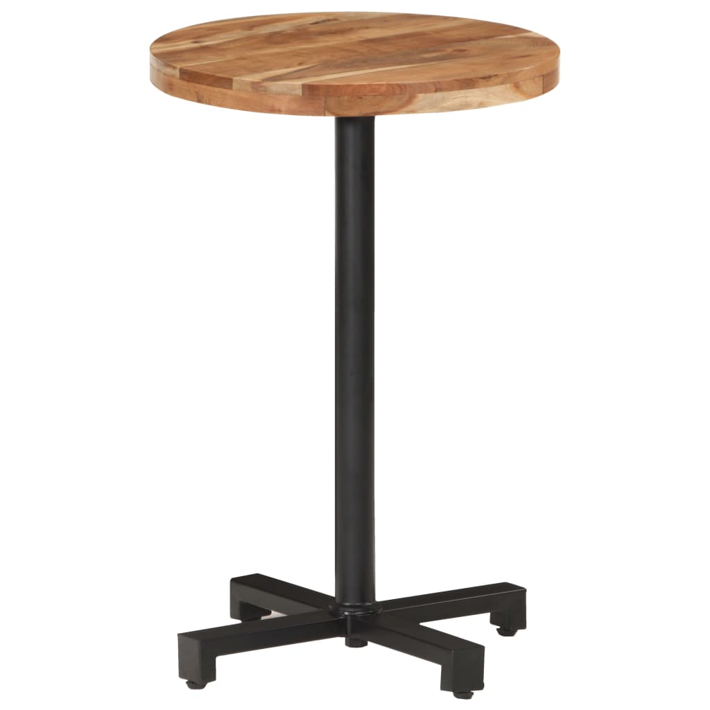 Bistro Table Round Ø50x75 cm Solid Acacia Wood