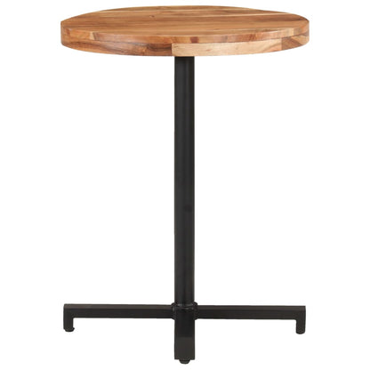 Bistro Table Round Ø60x75 cm Solid Acacia Wood