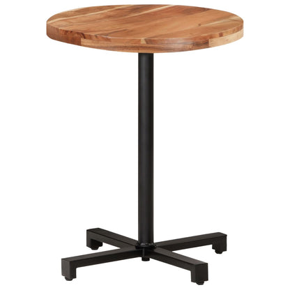 Bistro Table Round Ø60x75 cm Solid Acacia Wood