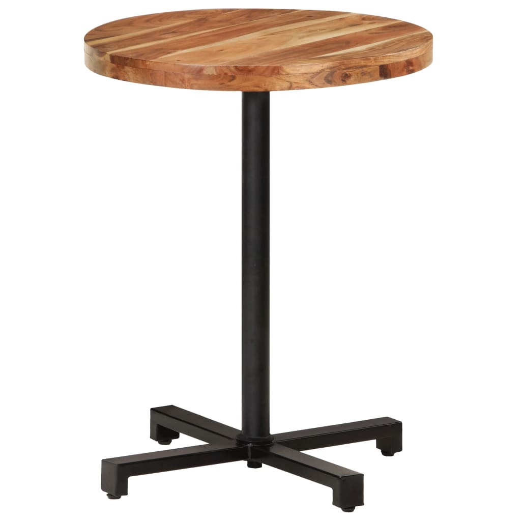 Bistro Table Round Ø60x75 cm Solid Acacia Wood