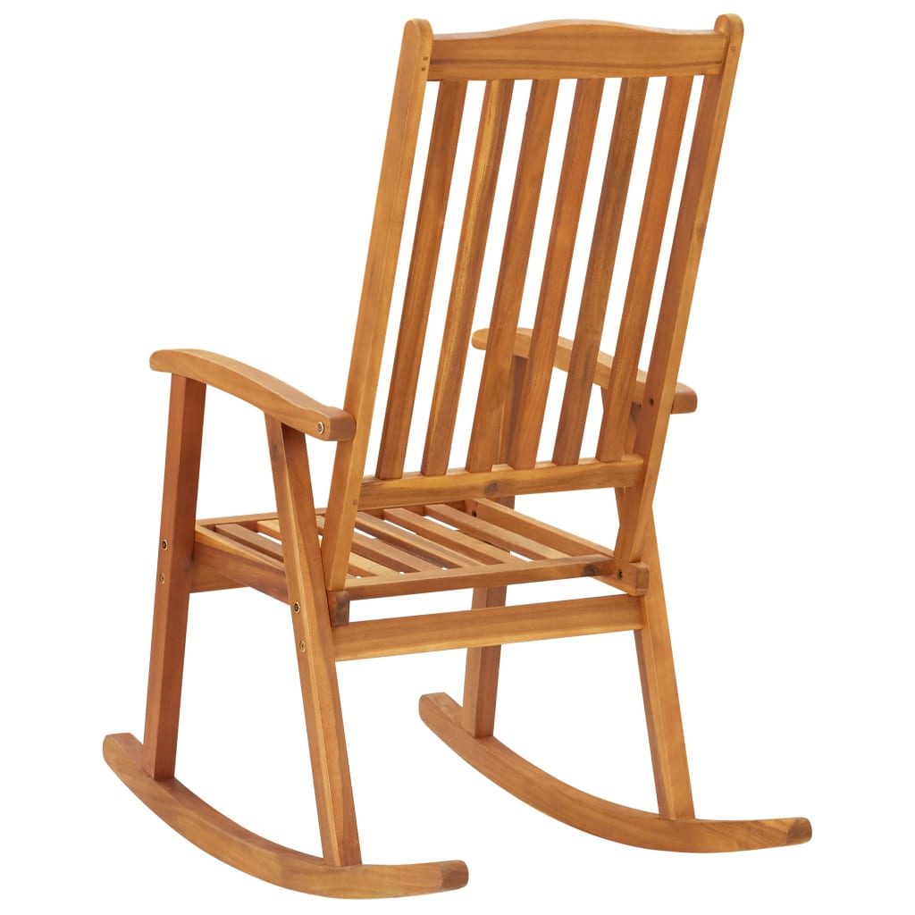 Rocking Chair Solid Acacia Wood