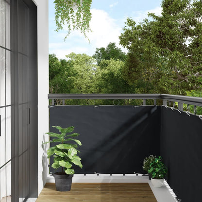 Balcony Screen Anthracite 90x300 cm Oxford Fabric