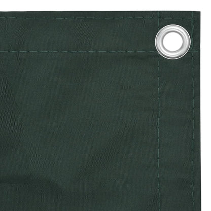 Balcony Screen Dark Green 90x300 cm Oxford Fabric