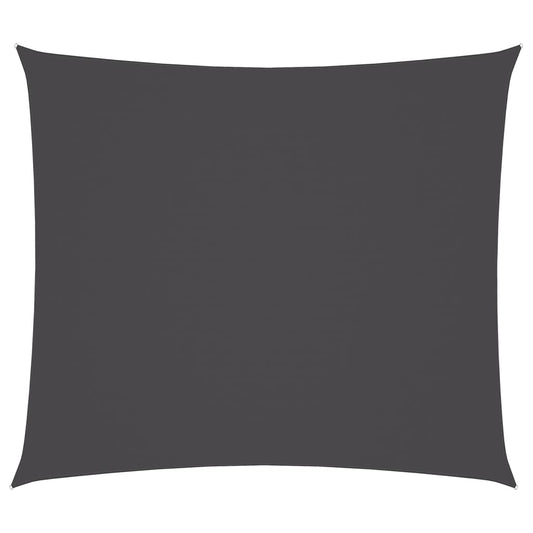 Sunshade Sail Oxford Fabric Rectangular 2x2.5 m Anthracite