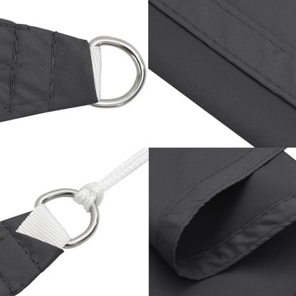 Sunshade Sail Oxford Fabric Rectangular 2x2.5 m Anthracite