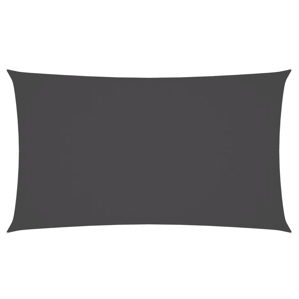 Sunshade Sail Oxford Fabric Rectangular 2x4.5 m Anthracite