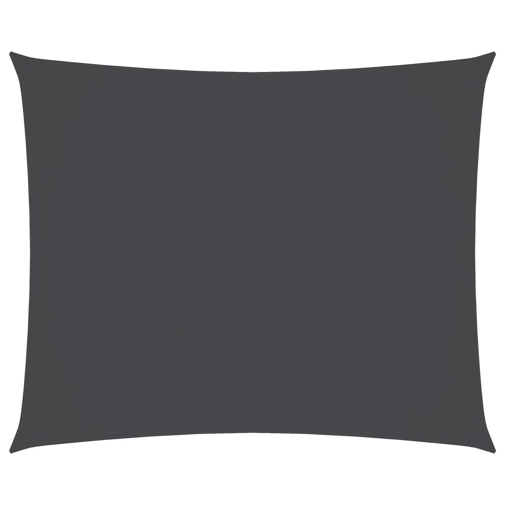 Sunshade Sail Oxford Fabric Rectangular 3.5x4.5 m Anthracite