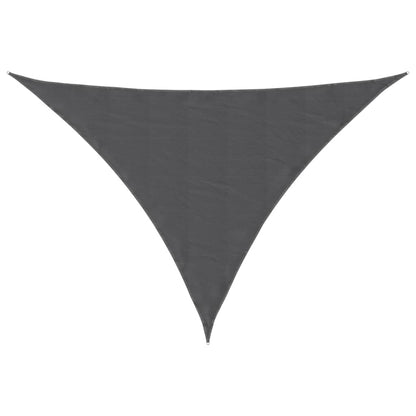 Sunshade Sail Oxford Fabric Triangular 3x4x5 m Anthracite