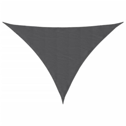 Sunshade Sail Oxford Fabric Triangular 3.5x3.5x4.9 m Anthracite