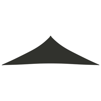 Sunshade Sail Oxford Fabric Triangular 5x5x6 m Anthracite