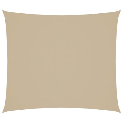 Sunshade Sail Oxford Fabric Rectangular 2x2.5 m Beige