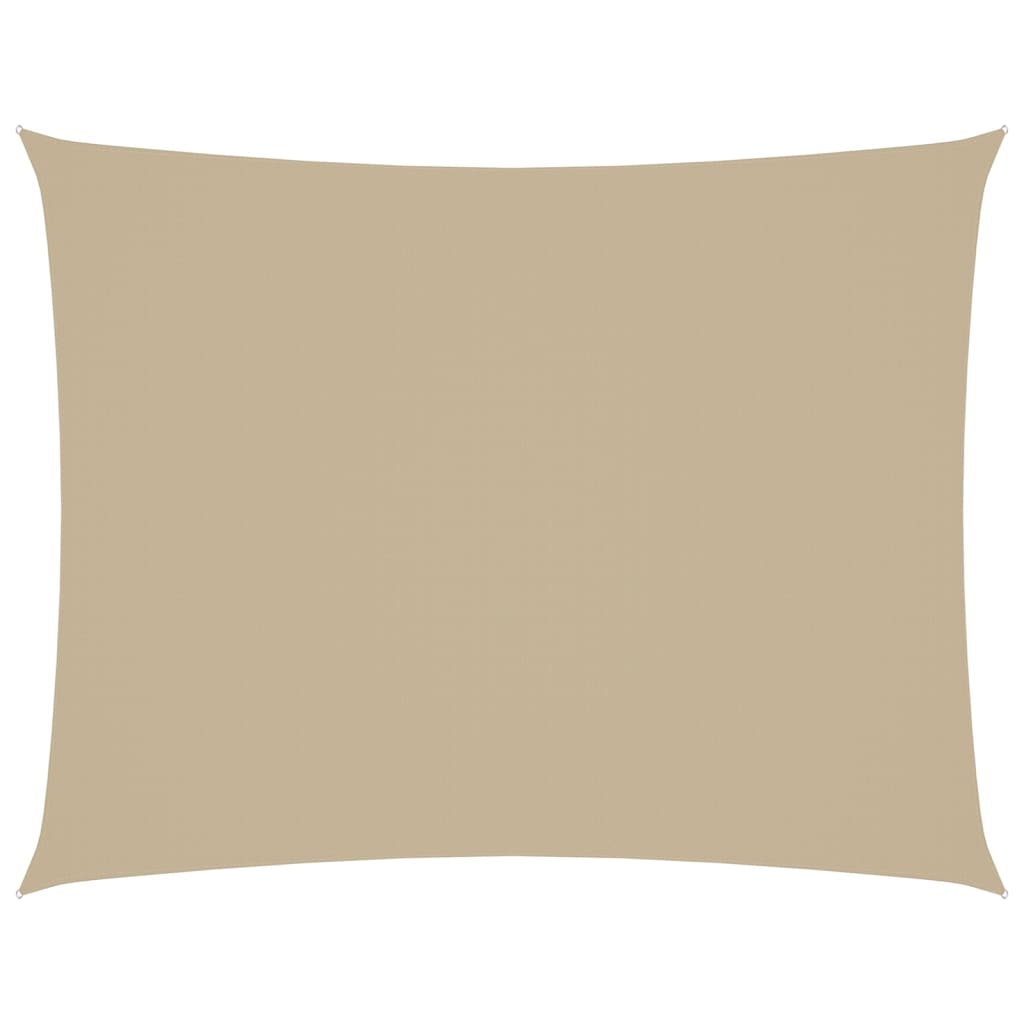 Sunshade Sail Oxford Fabric Rectangular 2x3.5 m Beige