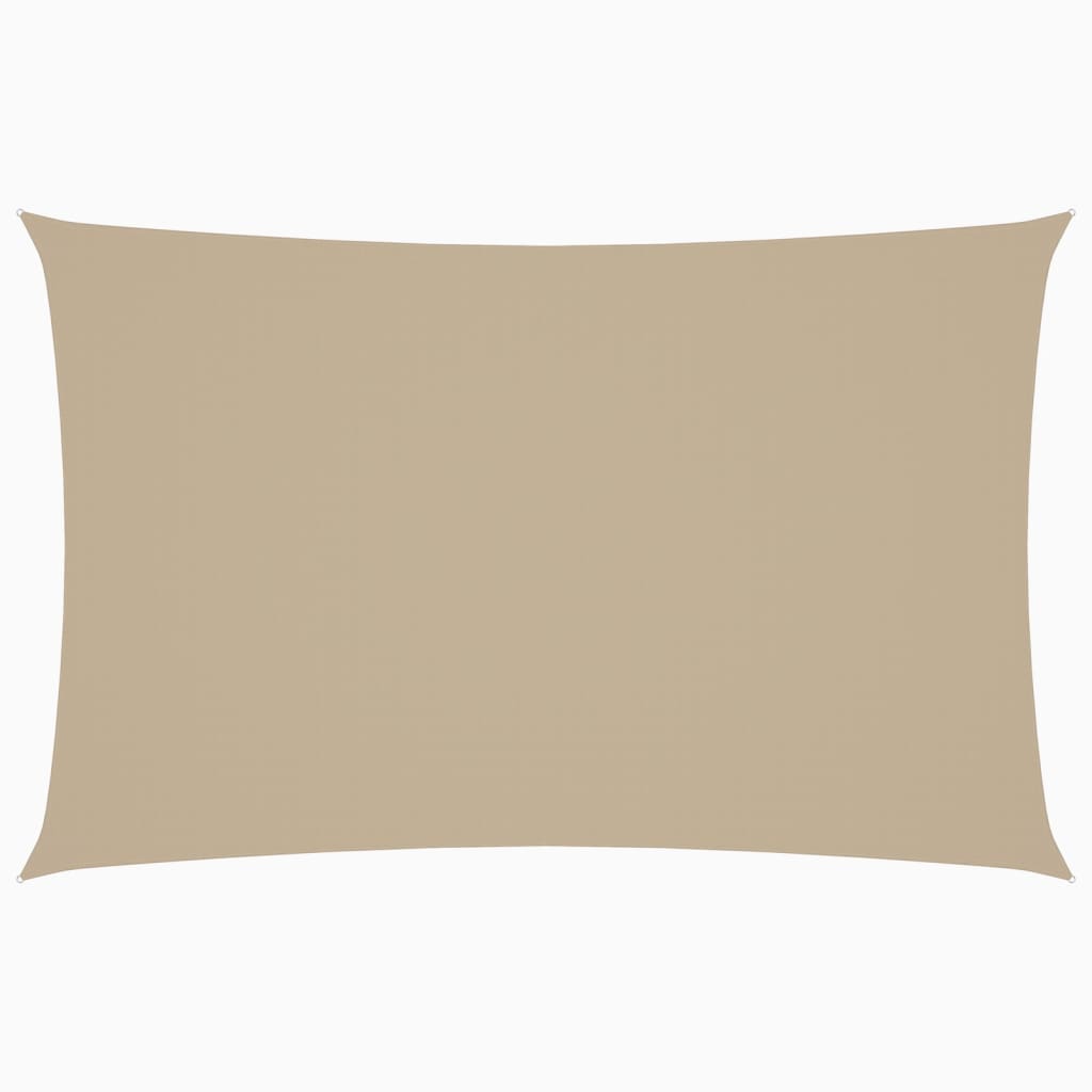 Sunshade Sail Oxford Fabric Rectangular 2x4.5 m Beige