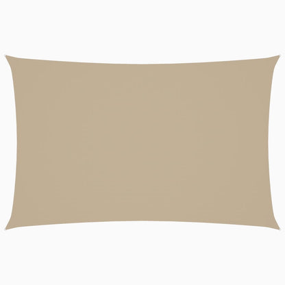 Sunshade Sail Oxford Fabric Rectangular 2x4.5 m Beige