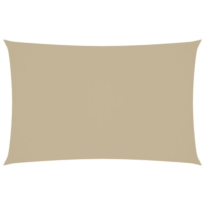 Sunshade Sail Oxford Fabric Rectangular 2x5 m Beige