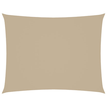 Sunshade Sail Oxford Fabric Rectangular 2.5x4 m Beige