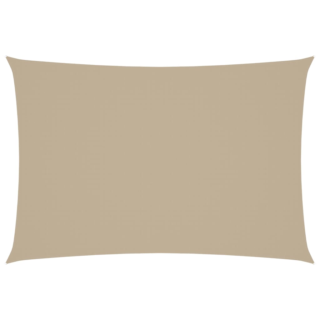 Sunshade Sail Oxford Fabric Rectangular 2.5x4.5 m Beige