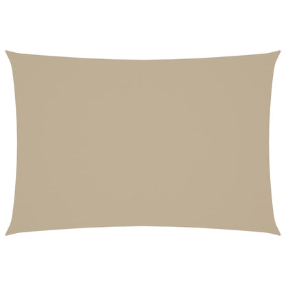 Sunshade Sail Oxford Fabric Rectangular 2.5x4.5 m Beige