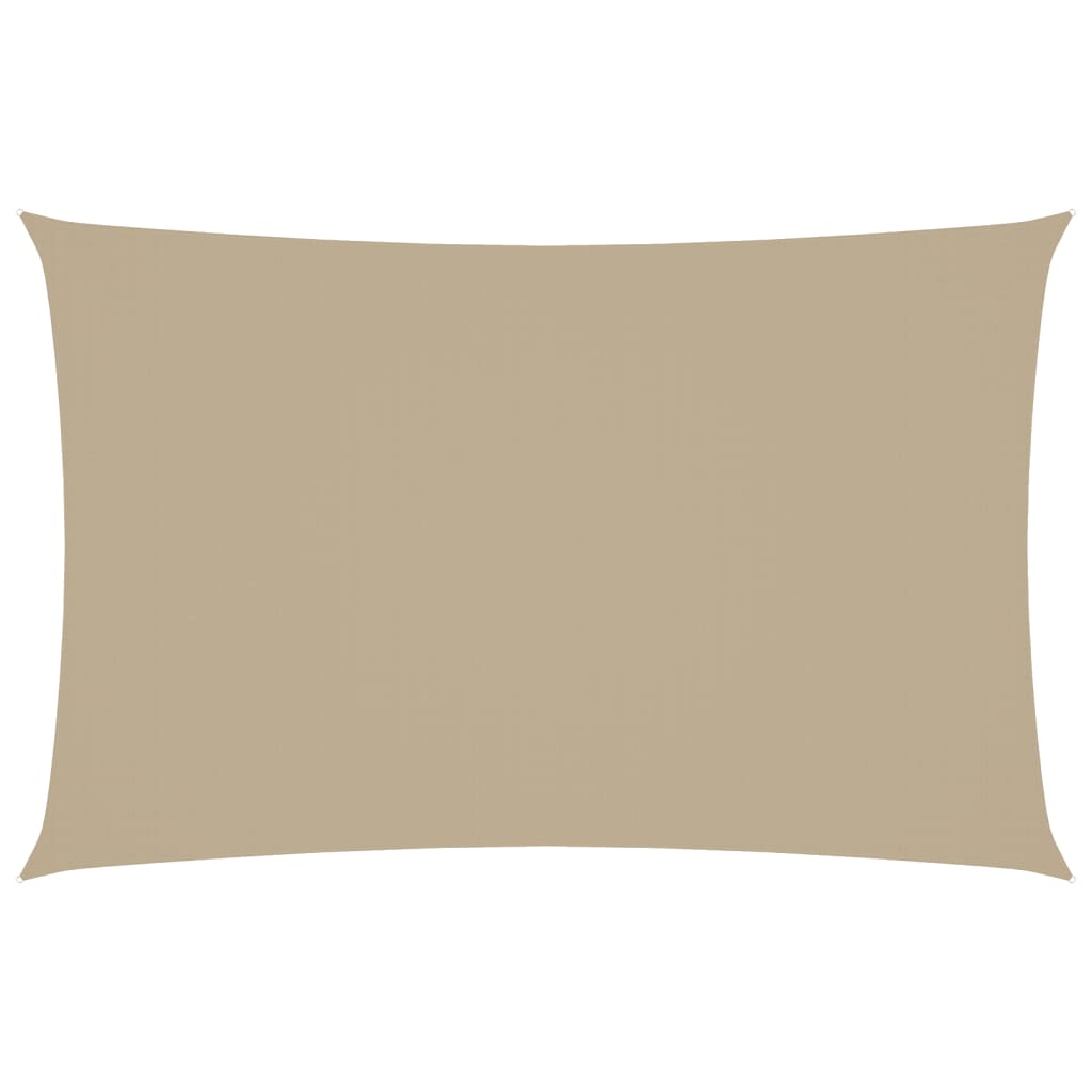 Sunshade Sail Oxford Fabric Rectangular 2.5x5 m Beige