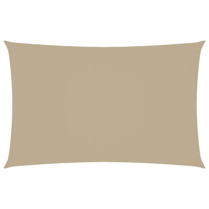 Sunshade Sail Oxford Fabric Rectangular 2.5x5 m Beige