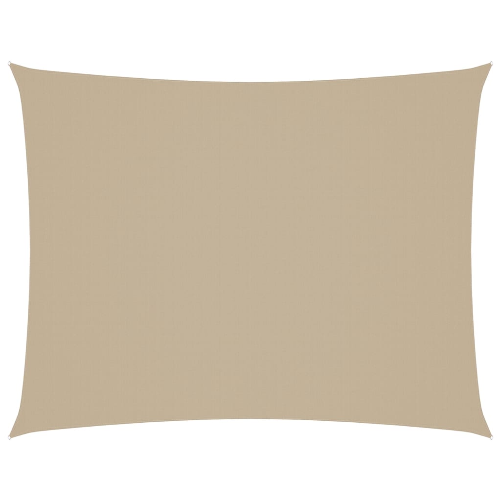 Sunshade Sail Oxford Fabric Rectangular 3x4 m Beige