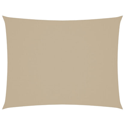 Sunshade Sail Oxford Fabric Rectangular 3x4 m Beige