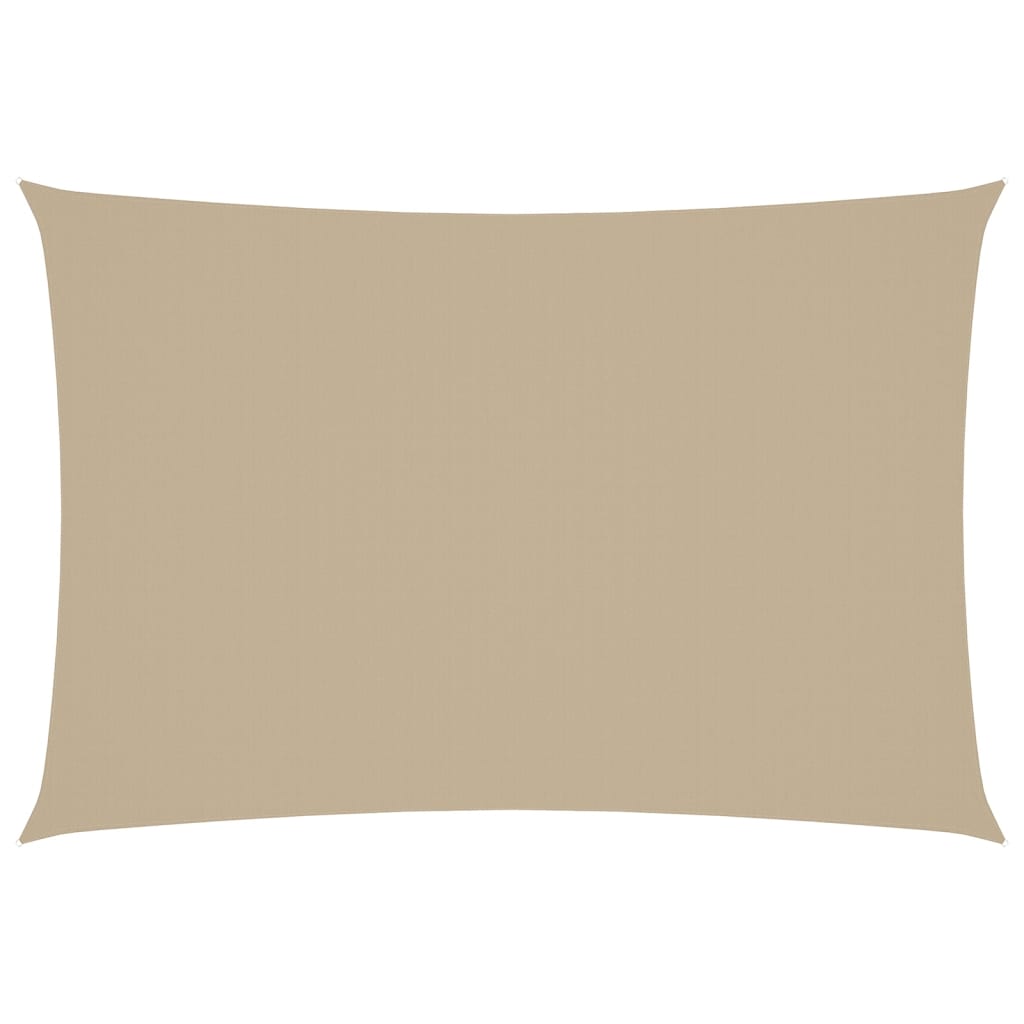 Sunshade Sail Oxford Fabric Rectangular 3x5 m Beige