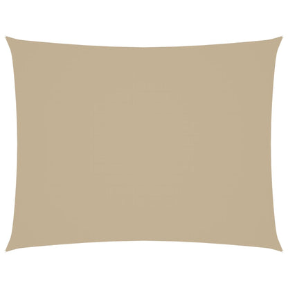 Sunshade Sail Oxford Fabric Rectangular 3.5x5 m Beige