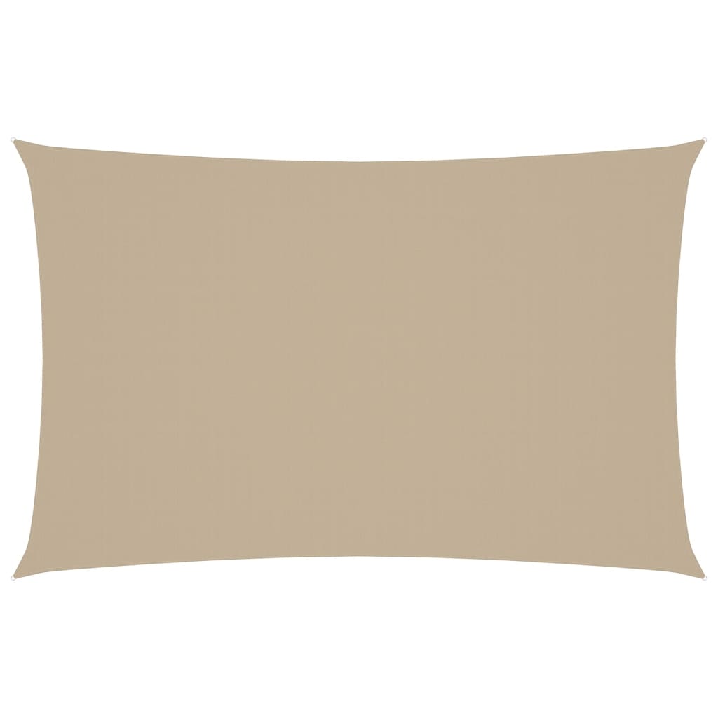 Sunshade Sail Oxford Fabric Rectangular 4x7 m Beige