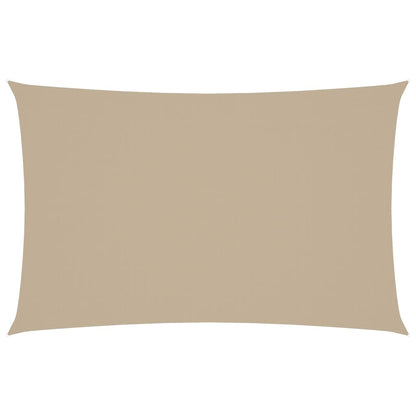 Sunshade Sail Oxford Fabric Rectangular 4x7 m Beige