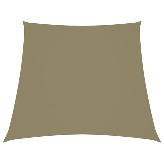 Sunshade Sail Oxford Fabric Trapezium 2/4x3 m Beige