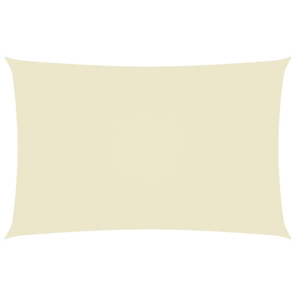 Sunshade Sail Oxford Fabric Rectangular 2x5 m Cream